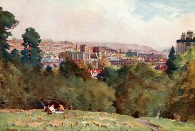 Bristol, vom Clifton Observatorium aus von Alfred Heaton Cooper
