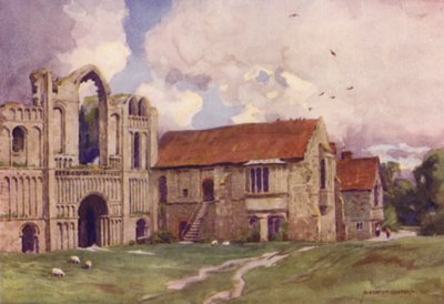 Castleacre Priory, Norfolk von Alfred Heaton Cooper