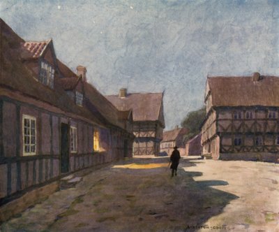 Dänemark: Aarhus, Die Altstadt von Alfred Heaton Cooper