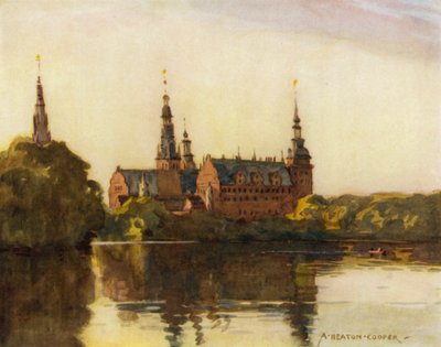 Dänemark: Schloss Frederiksborg von Alfred Heaton Cooper
