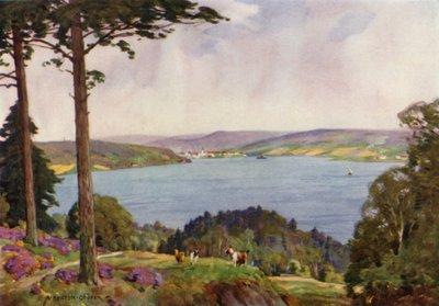 Dänemark: Vejle Fjord, Südjütland von Alfred Heaton Cooper