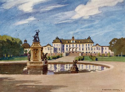 Schloss Drottningholm, Stockholm von Alfred Heaton Cooper