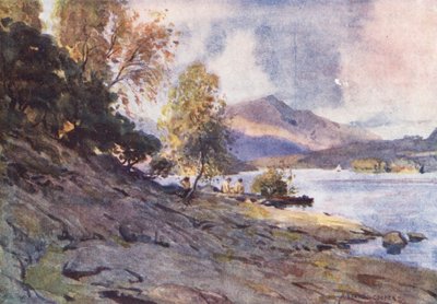 Lake District: An den Ufern von Derwentwater von Alfred Heaton Cooper