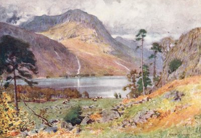 Lake District: Kopf von Buttermere von Alfred Heaton Cooper