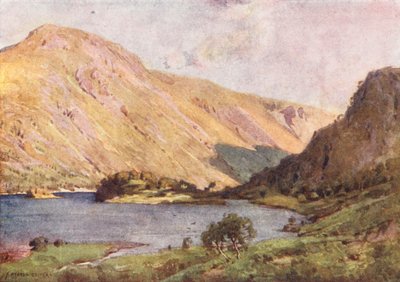 Lake District: Thirlmere und Helvellyn von Alfred Heaton Cooper