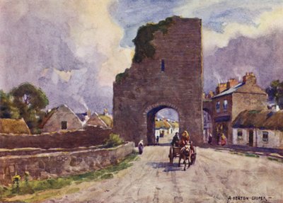 Die alte ummauerte Stadt Athenry, County Galway von Alfred Heaton Cooper