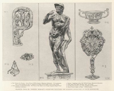 Beispiele aus der Sammlung von Mr. Pierpont Morgan (einschließlich der Manheim-Sammlung) in South Kensington von Alfred Hugh Fisher