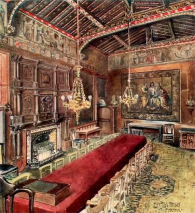 Jerusalem Chamber, Westminster Abbey, 1902 von Alfred Hugh Fisher