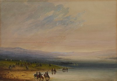 Karawane am Platte von Alfred Jacob Miller