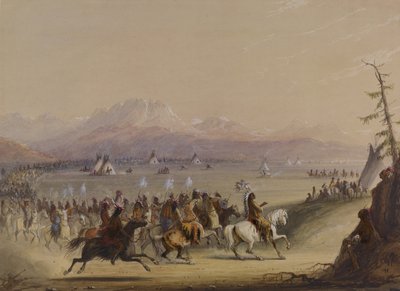 Kavalkade von Alfred Jacob Miller