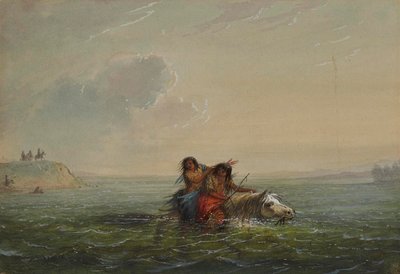 Indische Entführung von Alfred Jacob Miller