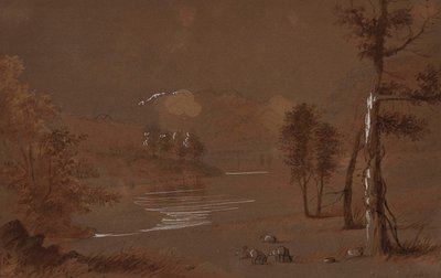 See- und Bergblick von Alfred Jacob Miller