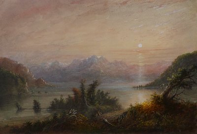 Bergsee von Alfred Jacob Miller