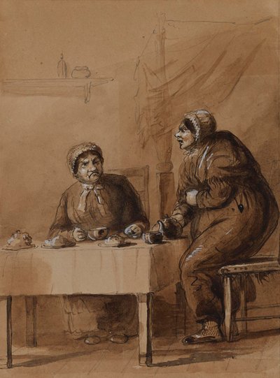 Sairey Gamp und Betsy Prig von Alfred Jacob Miller