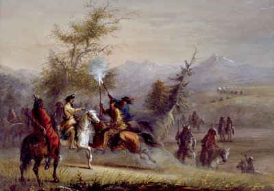 Die Begrüßung von Alfred Jacob Miller