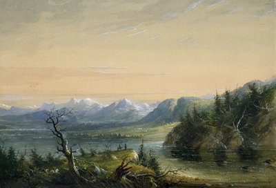 Wind River Kette von Alfred Jacob Miller
