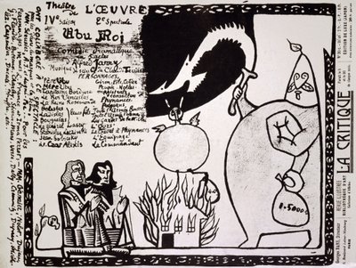 König Ubu (Plakat) von Alfred Jarry