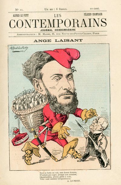 Titelblatt von „Les Contemporains“, Nummer 11 von Alfred Le Petit