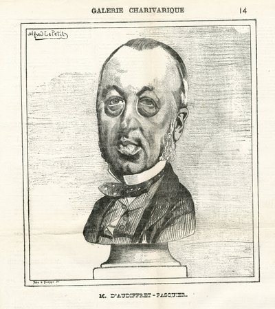 Illustration von Alfred Le Pete (1841-1909) in Le Charivari von Alfred Le Petit