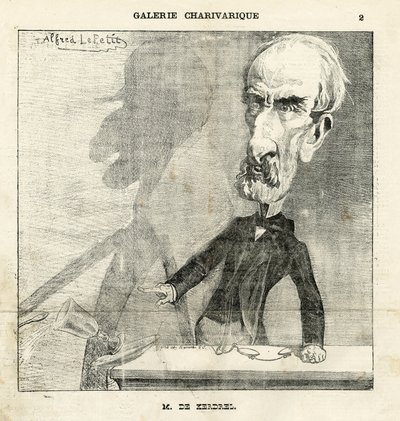 Illustration von Alfred Le Pete (1841-1909) in Le Charivari von Alfred Le Petit