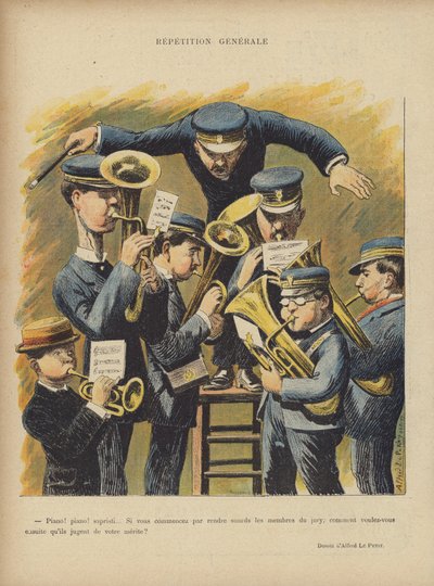 Illustration für Le Rire von Alfred Le Petit