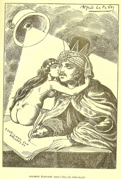 Illustration von Alfred Le Petit (1841-1909) in Gros-Jean und seine Pfarrei von Alfred Le Petit