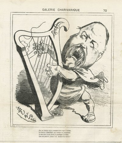 Illustration von Alfred Le Pete (1841-1909) in Le Charivari von Alfred Le Petit
