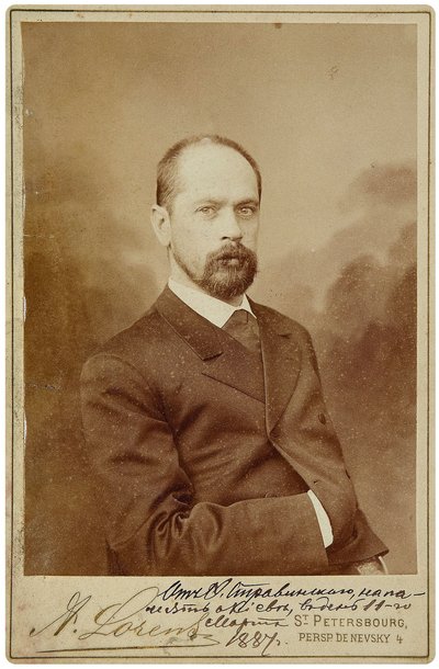 Porträt des Bass-Opernsängers Fjodor Ignatjewitsch Stravinsky von Alfred Lorens