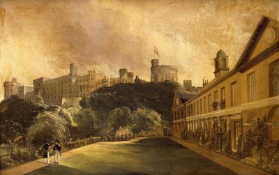 Ansicht von Windsor Castle vom Traver