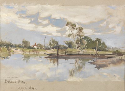 Bablock Hythe, in der Nähe von Oxford von Alfred Parsons