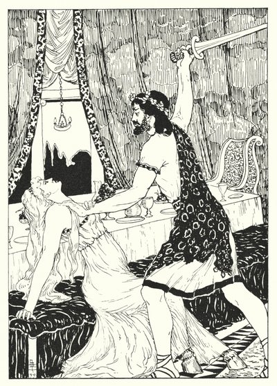 Lukians Wahre Geschichte: Lukian und die Frau mit Eselbeinen von Alfred Payne Garnett