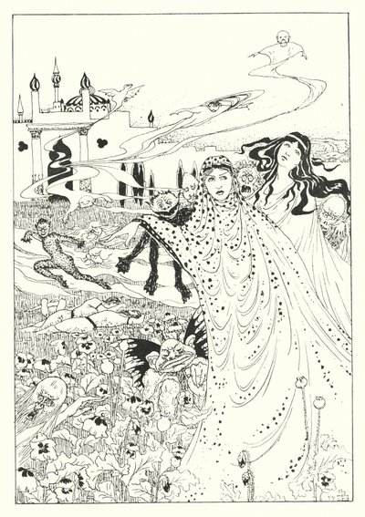 Lucians Wahre Geschichte: Einige Träume (Stich) von Alfred Payne Garnett