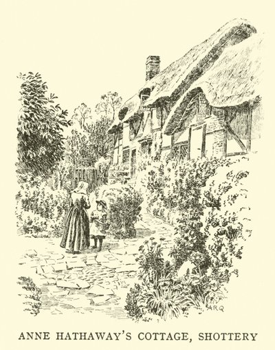 Anne Hathaways Cottage, Shottery von Alfred Robert Quinton
