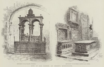 Teile des alten London, St. Helen