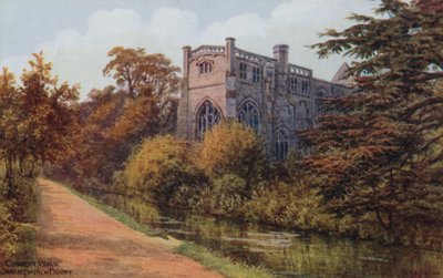 Klosterweg, Christchurch Priory von Alfred Robert Quinton