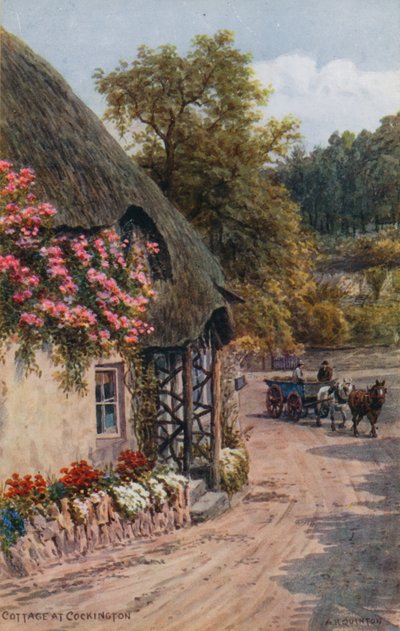 Hütte in Cockington von Alfred Robert Quinton
