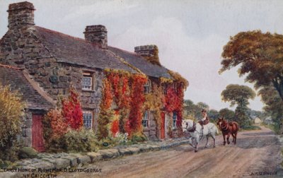 Frühes Zuhause des rechten ehrenwerten D. Lloyd George, bei Criccieth von Alfred Robert Quinton