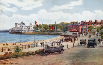 Esplanade und Pavillon, Weymouth von Alfred Robert Quinton