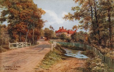 Fernhill Lane, New Milton von Alfred Robert Quinton
