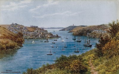 Fowey, Hafeneinfahrt von Alfred Robert Quinton