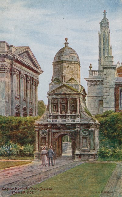 Gate of Honour, Caius College, Cambridge von Alfred Robert Quinton
