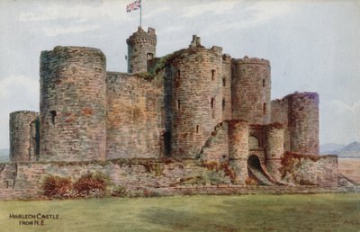Harlech Castle, von Nordosten von Alfred Robert Quinton