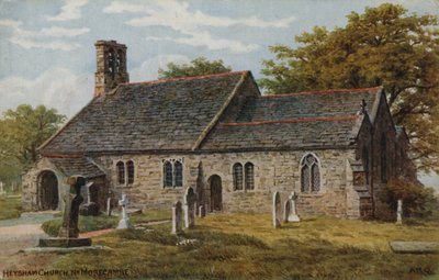 Heysham Church, bei Morecambe von Alfred Robert Quinton