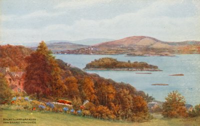 Holme Island und Arnside, von Grange-over-Sands von Alfred Robert Quinton