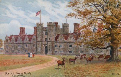 Knole, Westfront, Sevenoaks von Alfred Robert Quinton