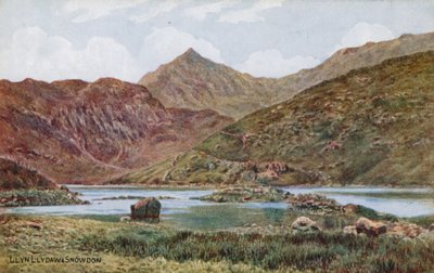 Llyn Llydaw und Snowdon von Alfred Robert Quinton