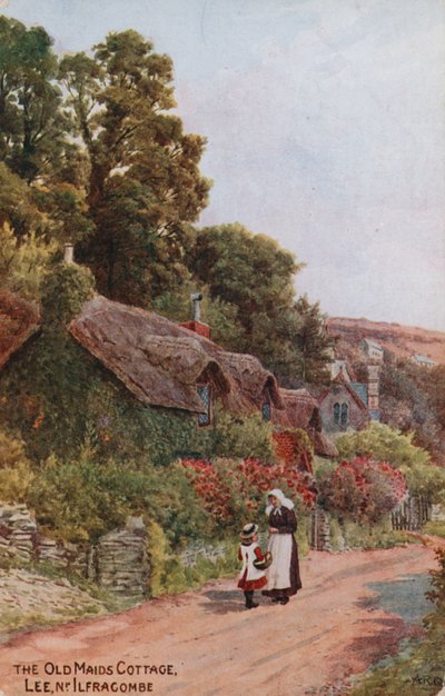 Old Maids Cottage, Lee, Ilfracombe von Alfred Robert Quinton