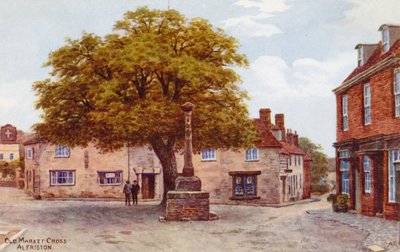 Altes Marktkreuz, Alfriston von Alfred Robert Quinton
