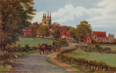 Penshurst Place und Kirche von Alfred Robert Quinton