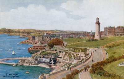 Plymouth, von der Zitadelle aus von Alfred Robert Quinton